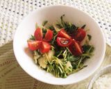 豆苗と長芋のわさび醤油和え作り方5写真