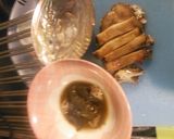 アワビの酒蒸し 肝ソース添え作り方1写真