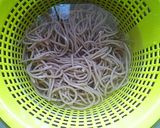 蕎麦と旬のトマトの胡麻たれ作り方5写真