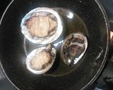 アワビの酒蒸し 肝ソース添え作り方2写真