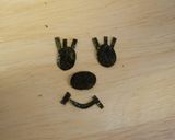 こんがり☆日焼けモンチッチ弁当作り方2写真
