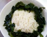 ラー油でピリッとわかメンマそうめん作り方3写真