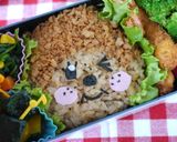 こんがり☆日焼けモンチッチ弁当作り方12写真