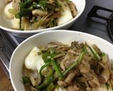 炒めた具材乗せきりたんぽ作り方6写真