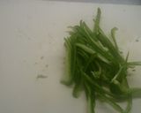 セロリの葉大量消費☆簡単緑のかき揚げ作り方2写真