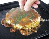 グルテンフリービーガン米粉べジお好み焼き作り方5写真