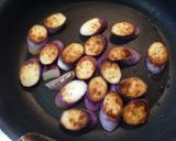 簡単！美味しい！さっぱり長茄子の梅酢餡作り方3写真