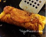 ビーガンマクロビGF♡米粉のべジ卵焼き作り方2写真