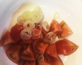 簡単!トマトの卵炒め作り方1写真