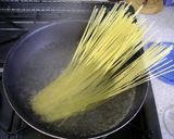 ねぎとろパスタ作り方1写真