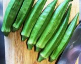 オクラ梅和え サッパリ作り方1写真