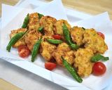 鶏胸肉と豆腐のふんわり落とし揚げ♪作り方13写真