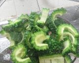 ゴーヤと干しえびのカレー粉のマヨ和え作り方4写真