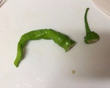 【簡単！調理の技♪】ししとうの種の取り方作り方2写真
