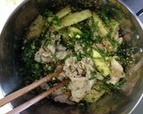ぶた茄子のっけ蕎麦作り方3写真