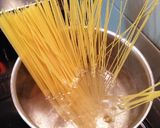 ツナのパスタ おろし載っけ和風作り方2写真