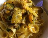 簡単かぼちゃクリームパスタ作り方9写真