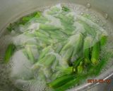 とうふのオクラあん作り方1写真