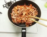 簡単激旨！材料これだけ"俺の"豚キムチ！作り方5写真