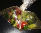 きゅうりとプチトマトの塩昆布和え✡*作り方3写真