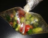 きゅうりとプチトマトの塩昆布和え✡*作り方3写真