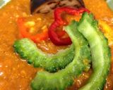 ☆夏野菜トッピング！インドカリー☆作り方7写真