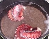 タコとブロッコリーの明太子和え作り方2写真