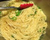 暑い日に!梅干しでさっぱり和風冷製パスタ作り方4写真
