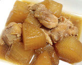 我が家の定番！！しっかり味の鶏大根作り方6写真