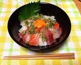 乗っけるだけ海鮮丼作り方3写真