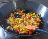 塩サバの竜田揚げ　夏野菜香味ソースかけ作り方3写真