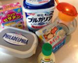夏にさっぱり♪*。簡単レアチーズカップ作り方1写真
