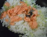 残った焼き鮭で・鮭玉子チャーハン作り方9写真