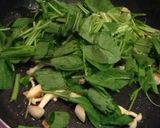 親子で☆ほうれん草ウインナーのチーズ焼き作り方3写真