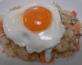 残った焼き鮭で・鮭玉子チャーハン作り方13写真