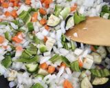 トマトと夏野菜のキーマカレー作り方4写真