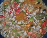 トマトと夏野菜のキーマカレー作り方7写真