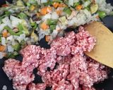 トマトと夏野菜のキーマカレー作り方5写真