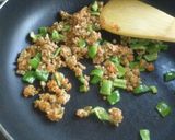 タコライスの肉味噌でレタスチャーハン作り方2写真