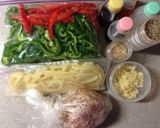 【山ごはん】ピーマンたっぷりの青椒肉絲作り方2写真