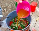 【山ごはん】ピーマンたっぷりの青椒肉絲作り方6写真