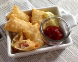 ウナギとチーズのサクサク包み揚げ作り方7写真