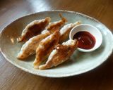 チーズ入り洋風餃子♪作り方6写真