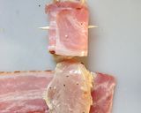 甘辛美味★鶏ささみのベーコン巻き作り方8写真
