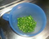 スープジャーで作るグリーンピース豆粥作り方4写真
