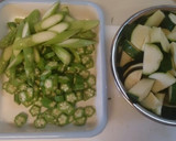 ごろごろ野菜のさっぱり簡単夏野菜カレー作り方2写真