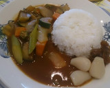 ごろごろ野菜のさっぱり簡単夏野菜カレー作り方9写真