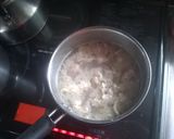 冷やし肉つけソバ（乾麺の重曹茹で）作り方2写真