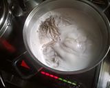 冷やし肉つけソバ（乾麺の重曹茹で）作り方5写真