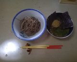 冷やし肉つけソバ（乾麺の重曹茹で）作り方6写真